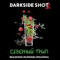 Табак DARK SIDE Shot 30 г Северный Трип (Базилик Клюква Малина) 19