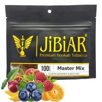 Табак JIBIAR 100 г Master Mix (Апельсин Вишня Малина Персик Черника Лёд)