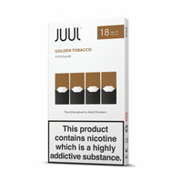 4 картриджа для JUUL Golden Tobacco 0,7мл 1.8мг