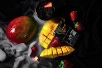 Табак ZR PREMIUM 2.0" 50 г Green Mango With Strawberries (Зелёное Манго с Клубникой)