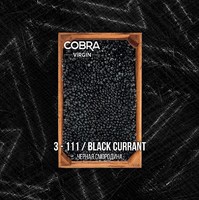 Бестабачная смесь COBRA Virgin 50 г Черная Смородина (Black Currant)