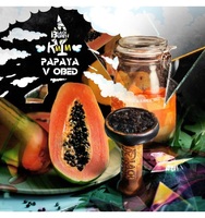 Табак BLACK BURN 100 г Papaya v Obed (Яркая Папайя)