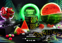 Табак BANGER 100 г Yummy Gum (Жвачка Арбуз Клубника)