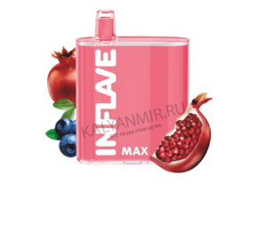Купить Электронные сигарета INFLAVE Max 4000 Гранат Яблоко Черника