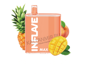 Купить Электронные сигарета INFLAVE Max 4000 Манго Персик Ананас