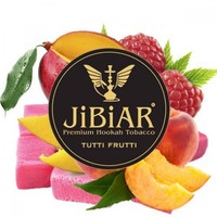 Табак JIBIAR 1 кг Tutti Frutti (Персик Манго Сладкая Жвачка)